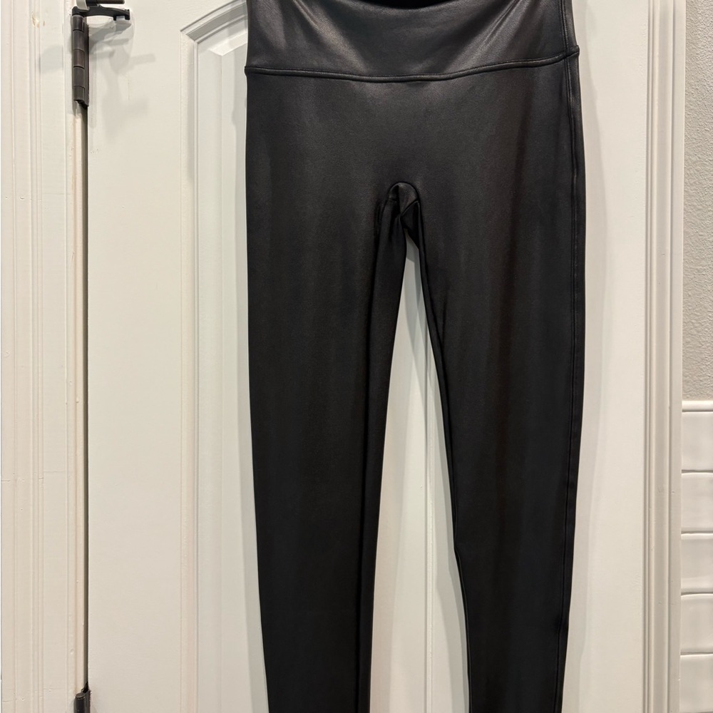 SPANX Faux Leather Leggings